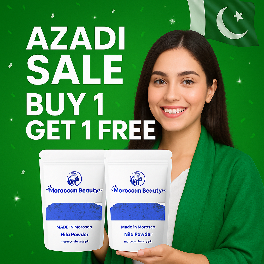 Moroccan Nila Whitening Powder 50g (100% Original) – Buy 1 Get 1 Free